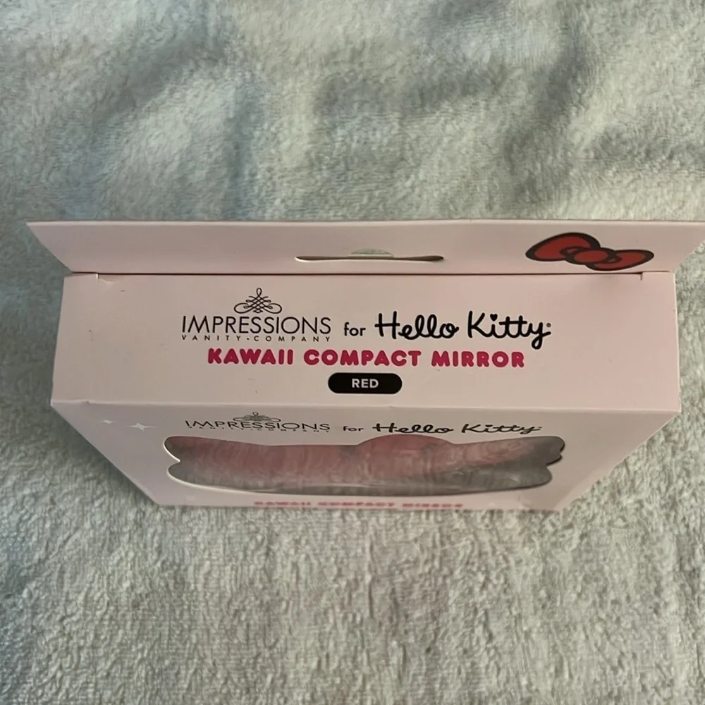 Hello Kitty Impressions Red Kawaii Compact Mirror
